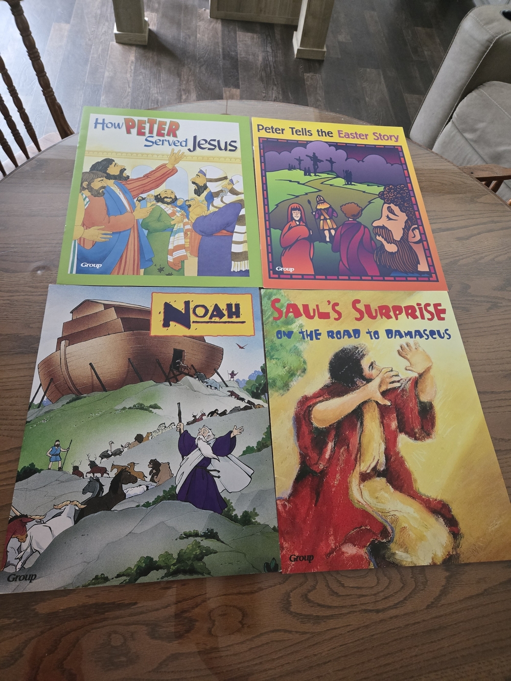Big Bible Books Group Publishing Set Of 4 Vintage 1995 Homeschool Curriculum
